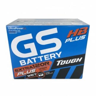 แบต GS EXTRA 120R PLUS WET TIGER /PAJERO 3.2/DRAGON EYE