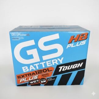  แบต GS EXTRA 120L PLUS WET D-MAX , VIGO , TRITON