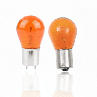 หลอดไฟเลี้ยว สีส้ม ไส้เดียว 21W 12V