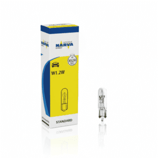 หลอดไฟหน้าปัด เสียบ W1-2W 12V 1.2W