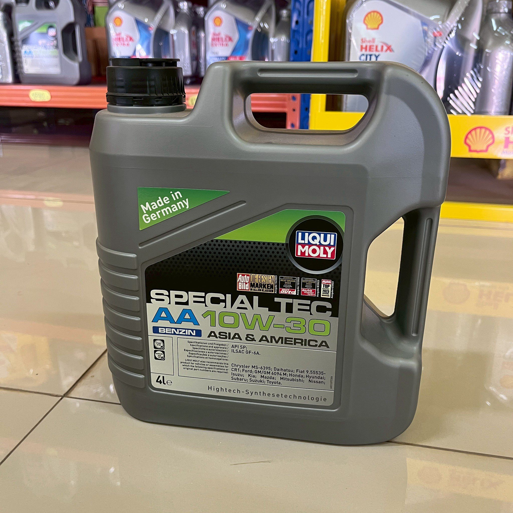 น้ำมันเครื่อง(ลิควิโมลี)10W-30 Tec AA(เบนซิน)4L