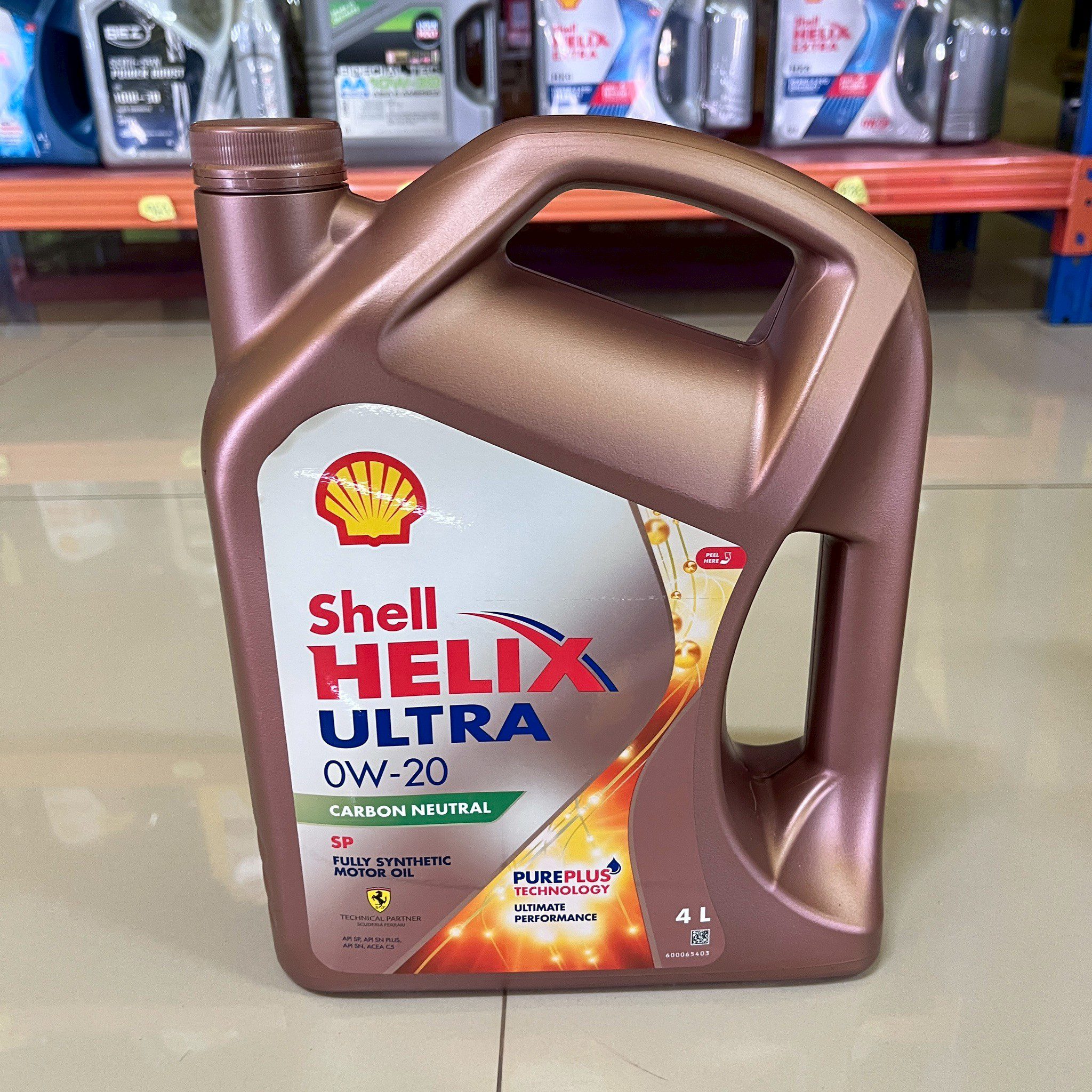 น้ำมันเครื่องสังเคราะห์0W-20 HX8 ULTRA SP 4x4L